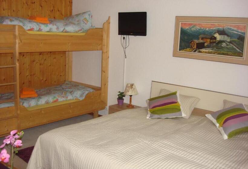 חדר פרמיום לארבעה, Hasli Lodge