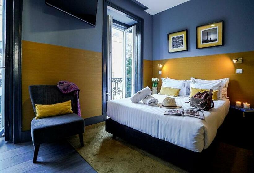 اتاق استاندارد با بالکن, Santa Luzia B&b  Horigem