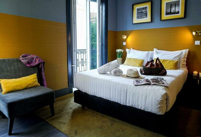 اتاق استاندارد با بالکن, Santa Luzia B&b  Horigem