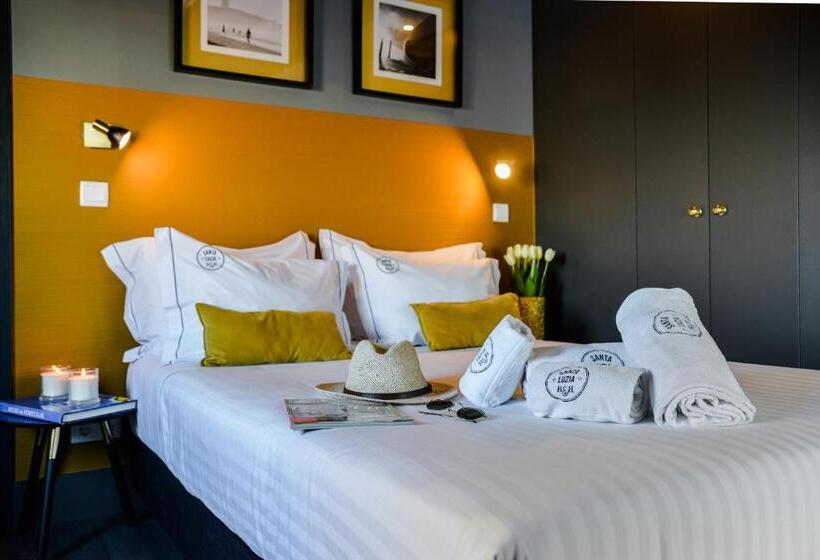 اتاق استاندارد با چشمانداز دریا, Santa Luzia B&b  Horigem