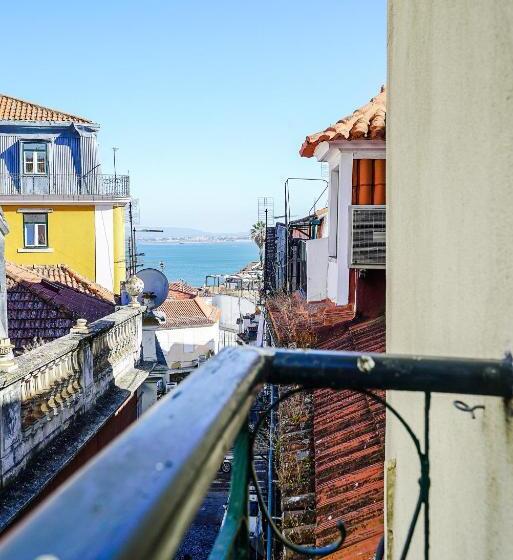 اتاق استاندارد با چشمانداز دریا, Santa Luzia B&b  Horigem