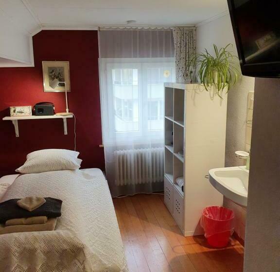 스탠다드 싱글 룸 공동욕실, Bnb Haus Weibel