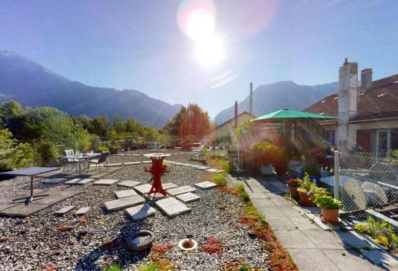 발코니가 있는 2 베드룸 아파트, Bnb Haus Weibel