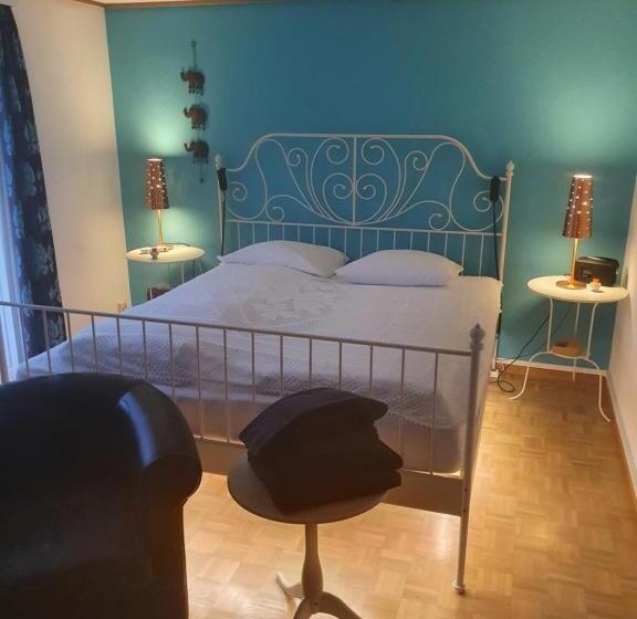 발코니가 있는 2 베드룸 아파트, Bnb Haus Weibel