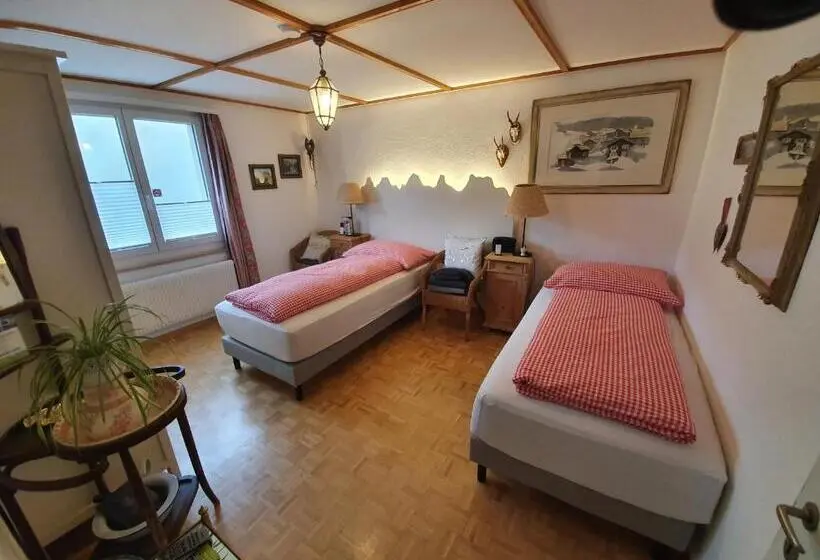 Standard-huone Jaettu Kylpyhuone, Bnb Haus Weibel