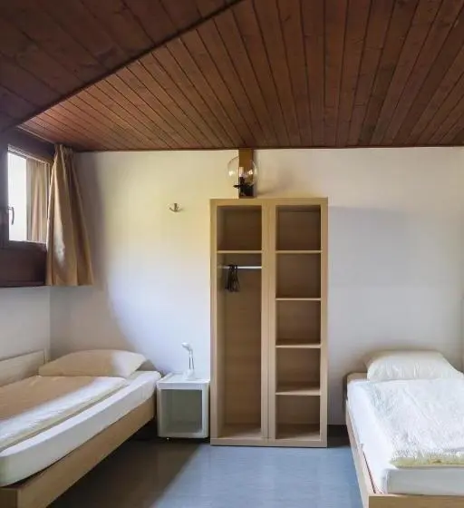 Standard-huone Jaettu Kylpyhuone, Ostello Montebello Bellinzona Youth Hostel