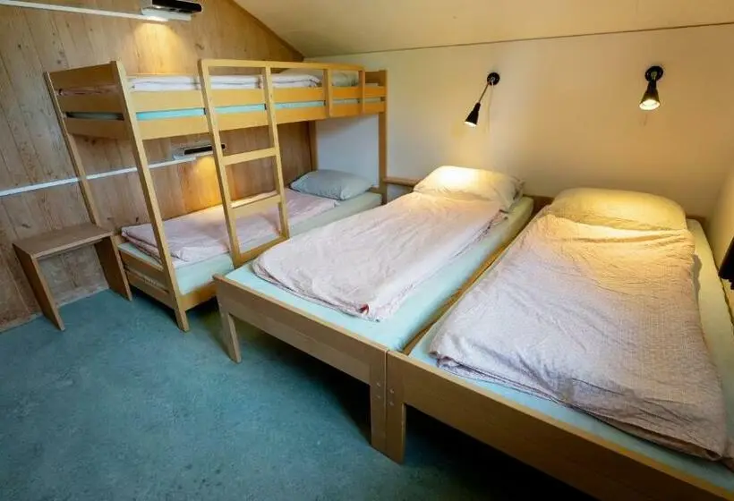 Standard Neljän Hengen Huone Jaettu Kylpyhuone, Brienz Youth Hostel
