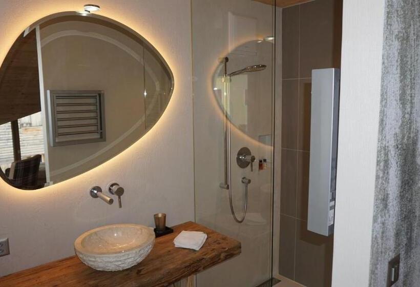 غرفة سوبيريور, Caschu Alp Boutique Design Hotel Stoos   Adults Only