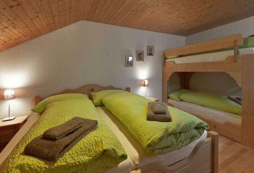 חדר סטנדרט לארבעה, Bärghuis Jochpass   Alpine Hideaway   2222müm