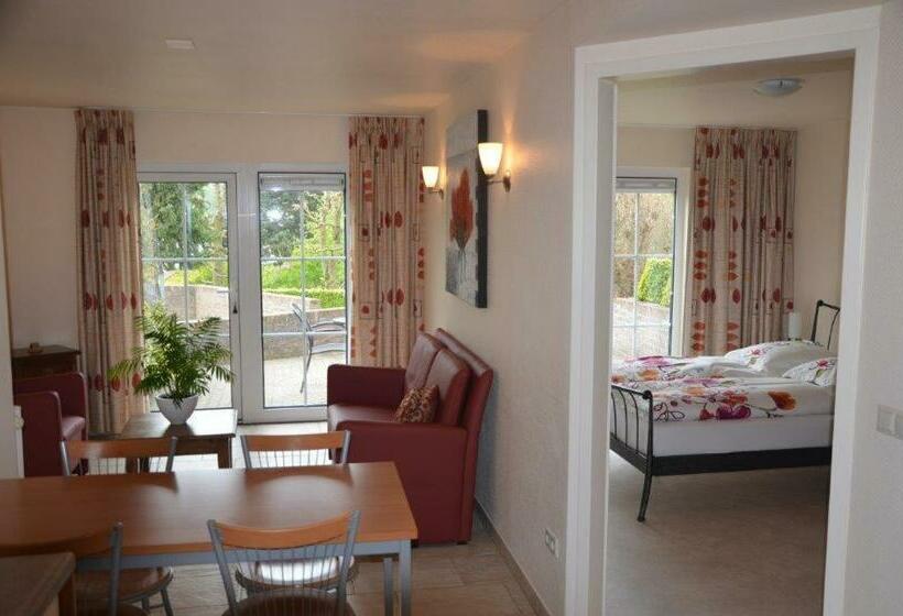 庭の見える１ベッドルームアパートメント, Panorama Sousberg B&b En Appartementen