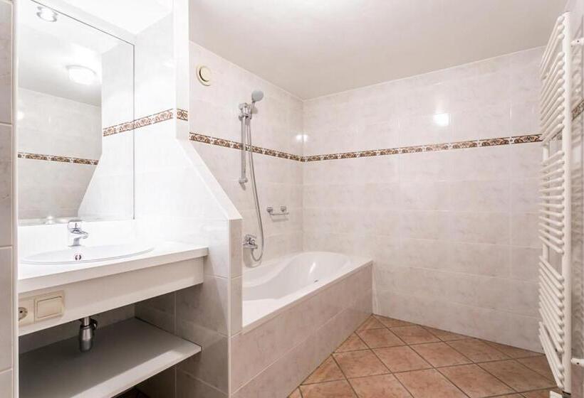 带1个卧室的豪华公寓, Panorama Sousberg B&b En Appartementen