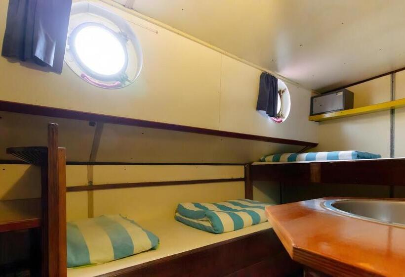 Quarto Triplo Estandar, Amsterdam Hotelboat