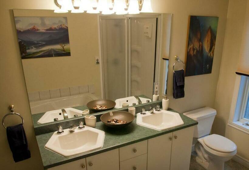 带大床的标准间, Gîte Crystal Inn