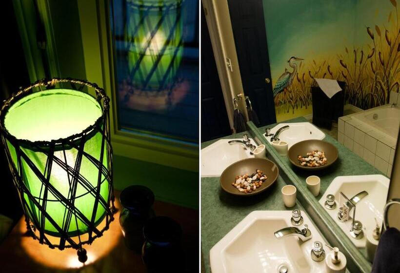 带大床的标准间, Gîte Crystal Inn