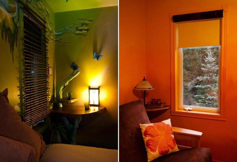 キングサイズベッドのスイートルーム, Gîte Crystal Inn