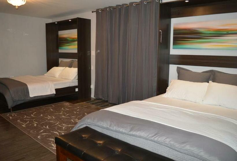 חדר סטנדרט לארבעה, Gîte De La Montagne Enchantée