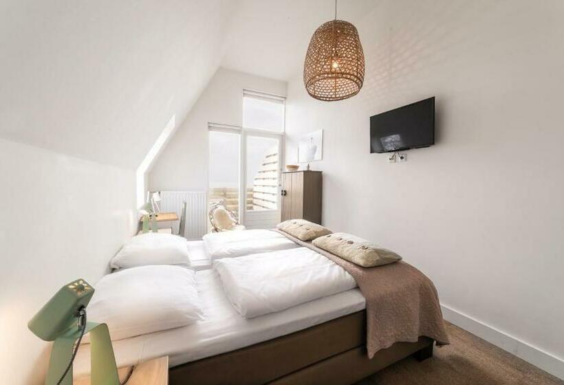 חדר סטנדרט נוף לים עם מרפסת, Het Vlieland