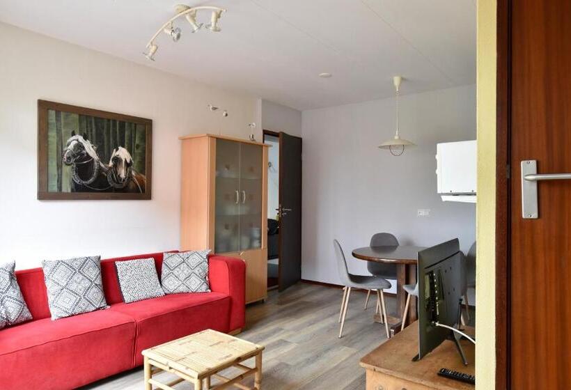 דירה בת חדר שינה 1 עם מרפסת, Resort De Vlasschure