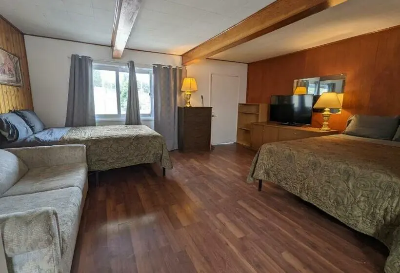 1ベッドルームアパートメント, Deerview Lodge & Cabins Princeton Bc