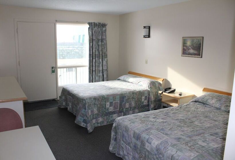 스탠다드 룸 더블 침대 2개, Motel Du Parc Secteur Hull