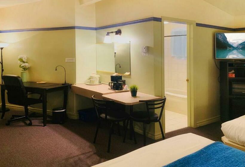 Номер Стандарт 2 Двуспальные Кровати, Motel La Cheminée