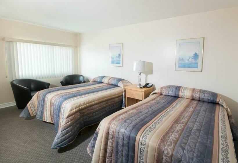 غرفه قياسيه سريرين مزدوجين, Trapper's Choice Inn & Restaurant