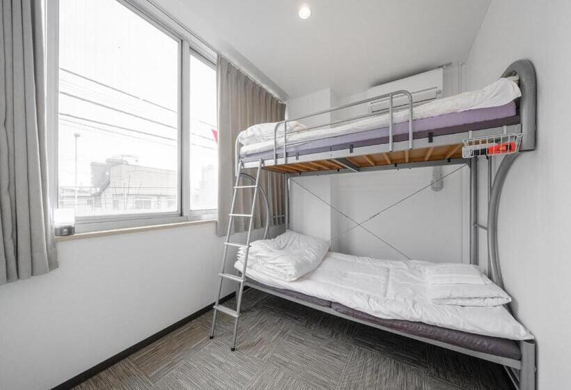 带共用浴室的标准房间, Super Conveniently Located The Guest House Hakodate Bay