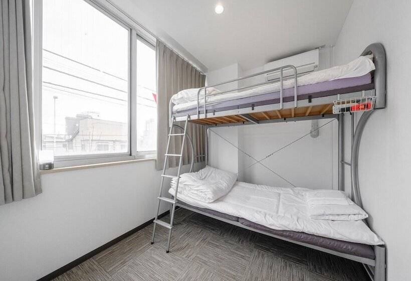 带共用浴室的标准房间, Super Conveniently Located The Guest House Hakodate Bay