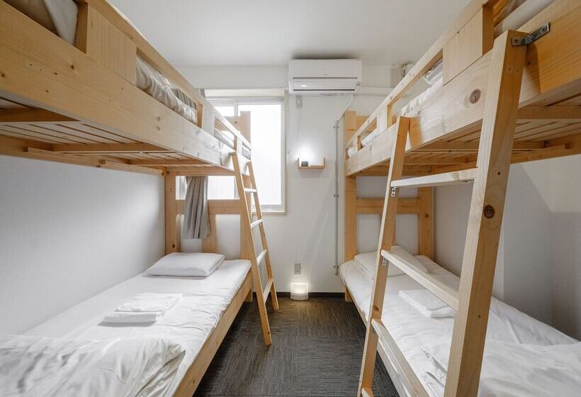 带共用浴室的标准房间, Super Conveniently Located The Guest House Hakodate Bay