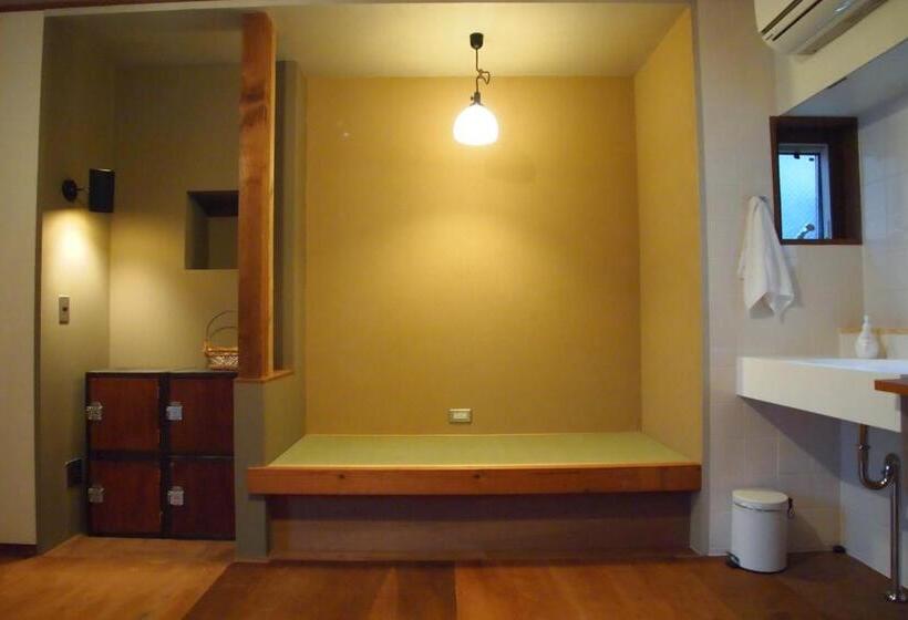 غرفة رباعية اقتصادية مع حمام مشترك, Yuzan Guesthouse