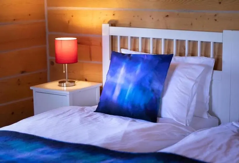 キングサイズベッドのデラックスルーム, Northern Lights Resort & Spa