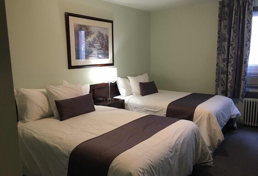 Номер Стандарт 2 Двуспальные Кровати, Auberge Centre Ville