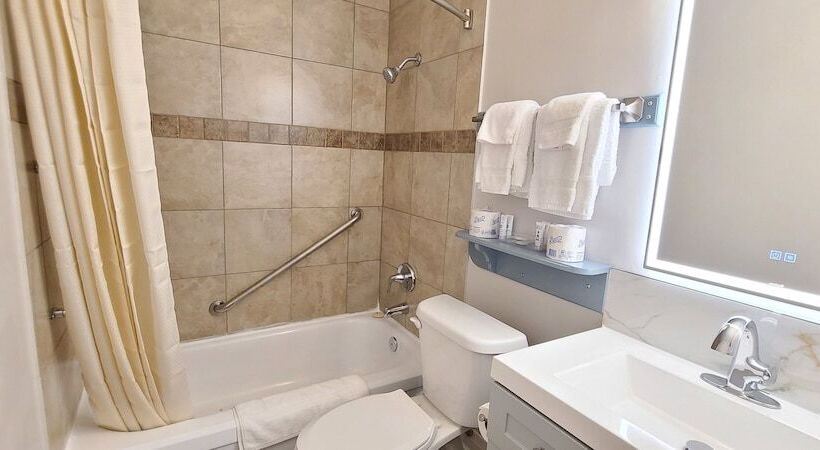 Standard Værelse 2 Dobbeltsenge, Maple Leaf Motel