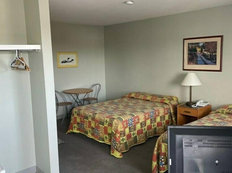 غرفه قياسيه سريرين مزدوجين, Raccoon Lodge Motel