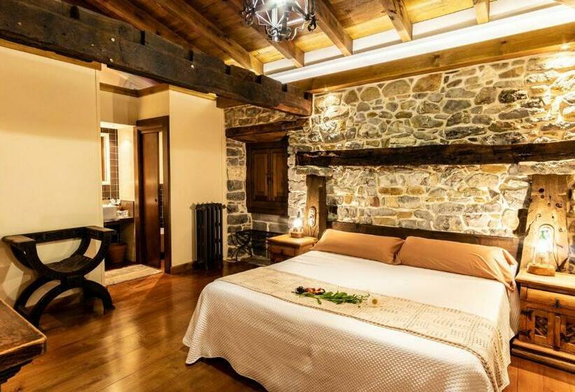 غرفة ديلوكس مزودة بشرفة, Casona De El Castaniu