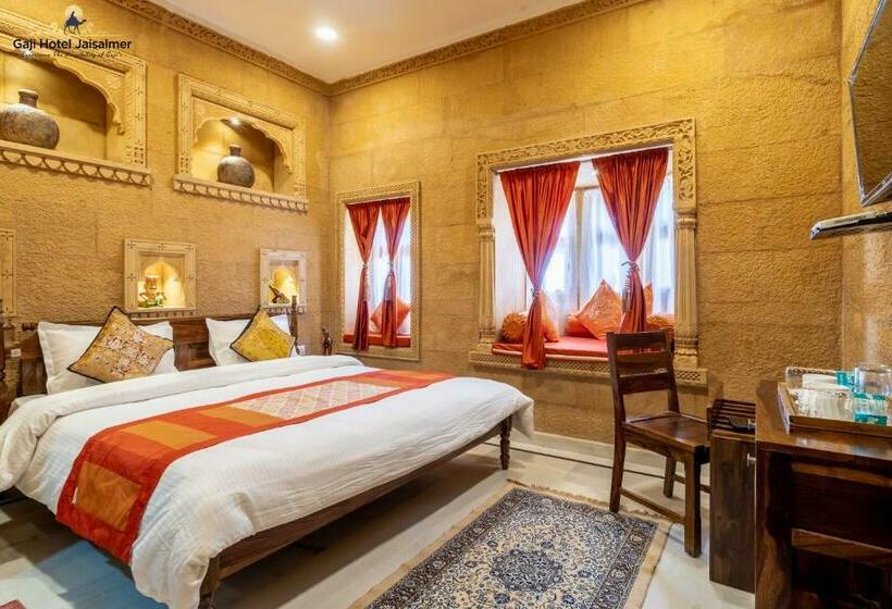 اتاق سوپریور با تخت بزرگ, Gaji Hotel Jaisalmer