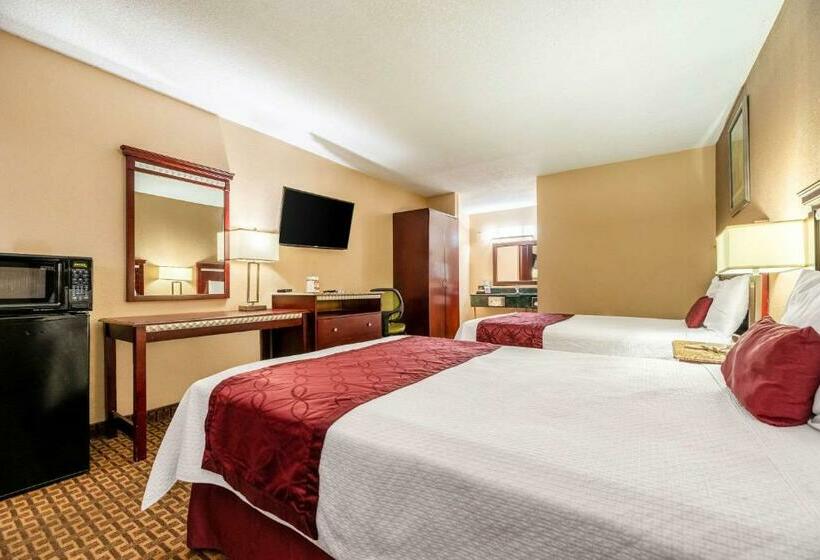 스탠다드 룸 더블 침대 2개, Rodeway Inn