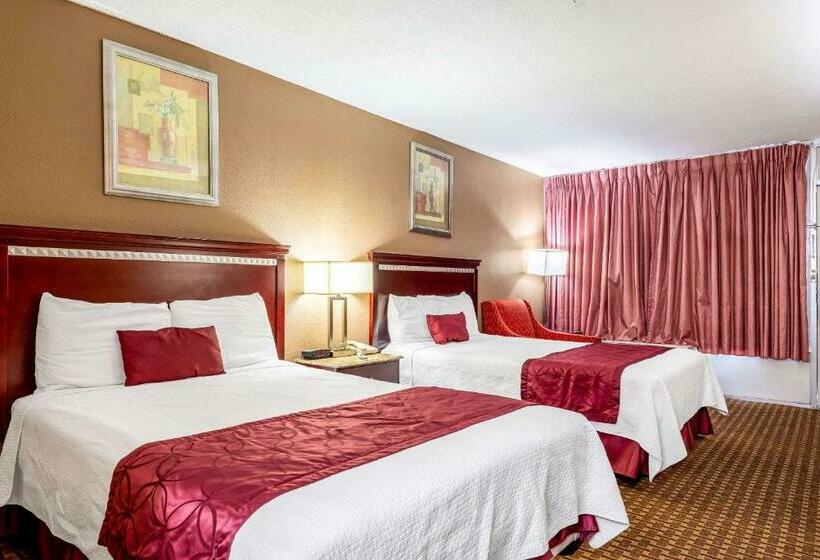 غرفه قياسيه سريرين مزدوجين, Rodeway Inn
