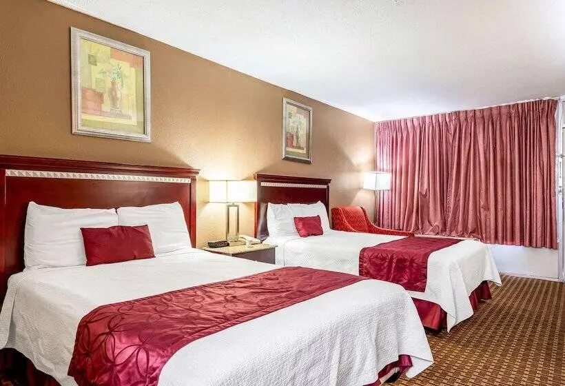2ダブルベッドのスタンダードルーム, Rodeway Inn