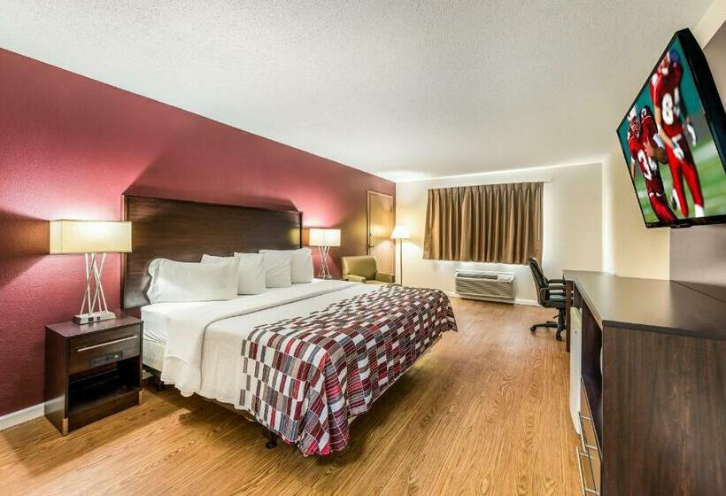 キングサイズベッドのデラックスルーム, Red Roof Inn & Suites Wapakoneta