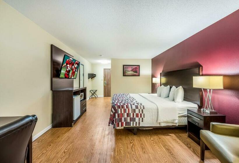 Номер Deluxe Кровать Кинг, Red Roof Inn & Suites Wapakoneta