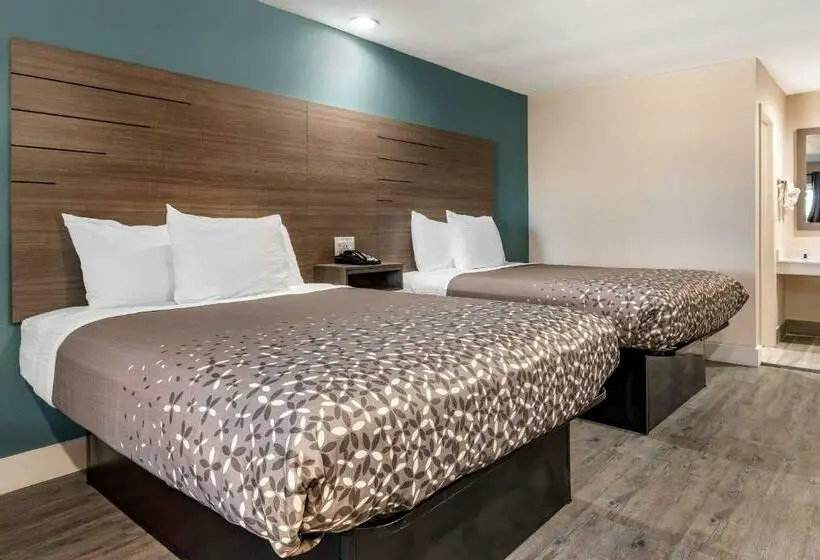 Standard-huone 2 Parivuodetta, Rodeway Inn