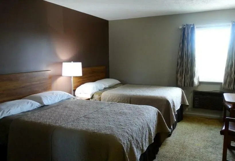２ダブルベッドのスタンダードルーム, Attican Motel   Attica   Batavia   Warsaw   Darien Lake