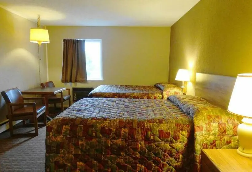 ２ダブルベッドのスタンダードルーム, Attican Motel   Attica   Batavia   Warsaw   Darien Lake