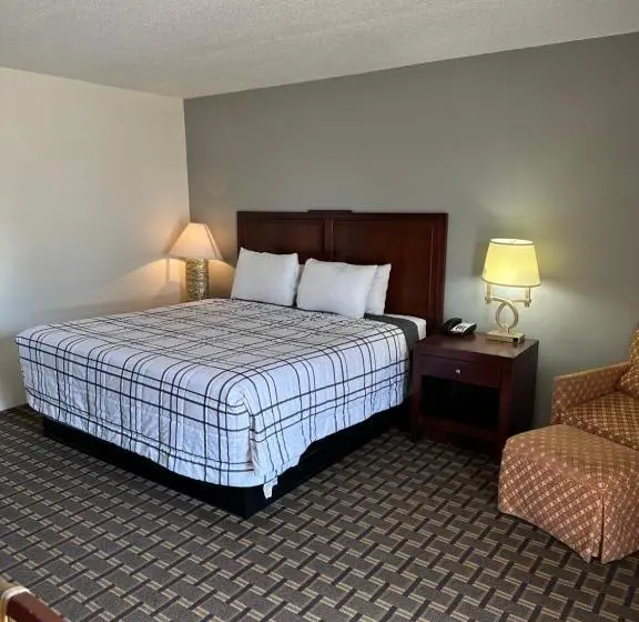 キングサイズベッドのスタンダードルーム, Budget Inn Motel