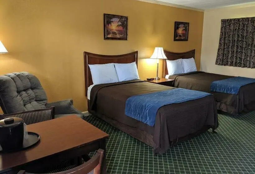 2ダブルベッドのスタンダードルーム, Cheerio Inn Glennville