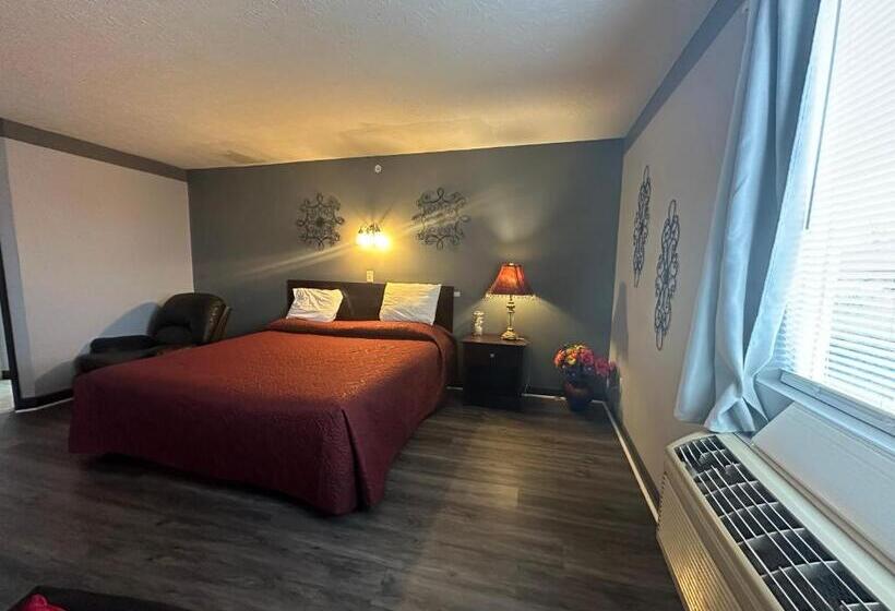 غرفة قياسية سرير كينج, Fairway Inn Florence Indiana