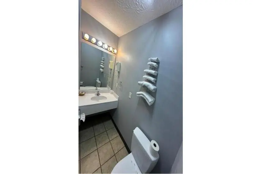 身障者適用キングサイズベッドルーム, Fairway Inn Florence Indiana