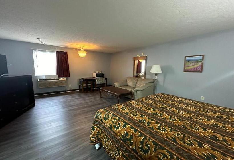 غرفة قياسية سرير كينج لذوى الإحتياجات الخاصة, Fairway Inn Florence Indiana