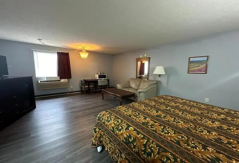 身障者適用キングサイズベッドルーム, Fairway Inn Florence Indiana